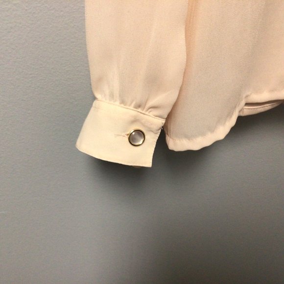 Laura & Jayne Petites - Sheer pastel pink blouse - Picture 4 of 6